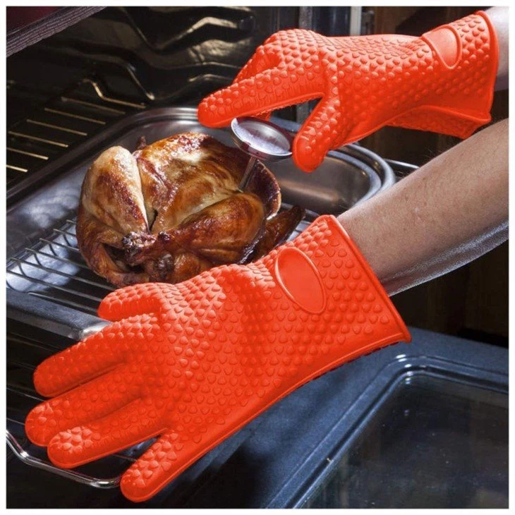 silicone grilling gloves