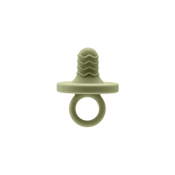 Silicone Collapsible Handle Teething Toy