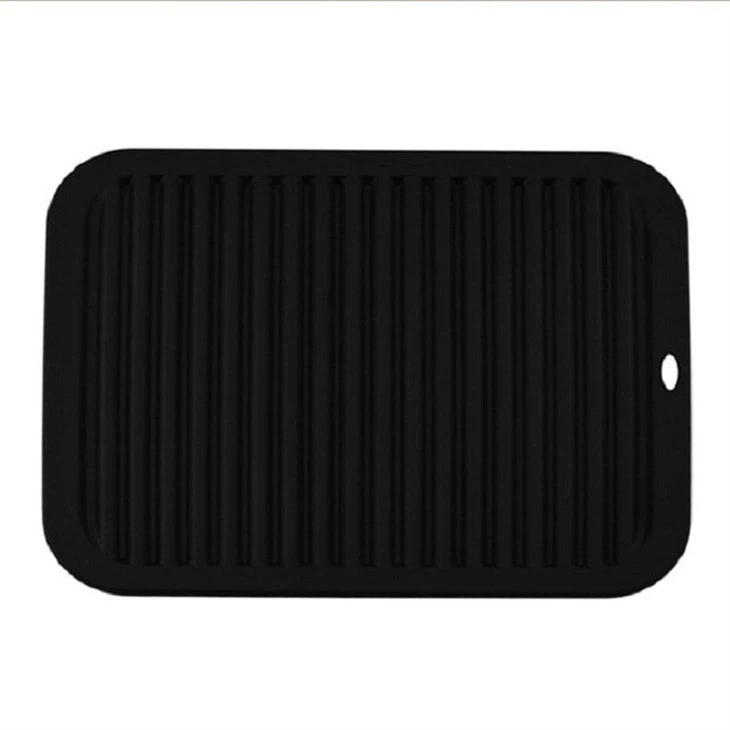 silicone mat black
